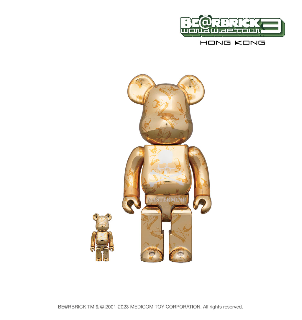 レア？！☆ BE@RBRICK MASTERMIND WORLD 100%&400% - その他