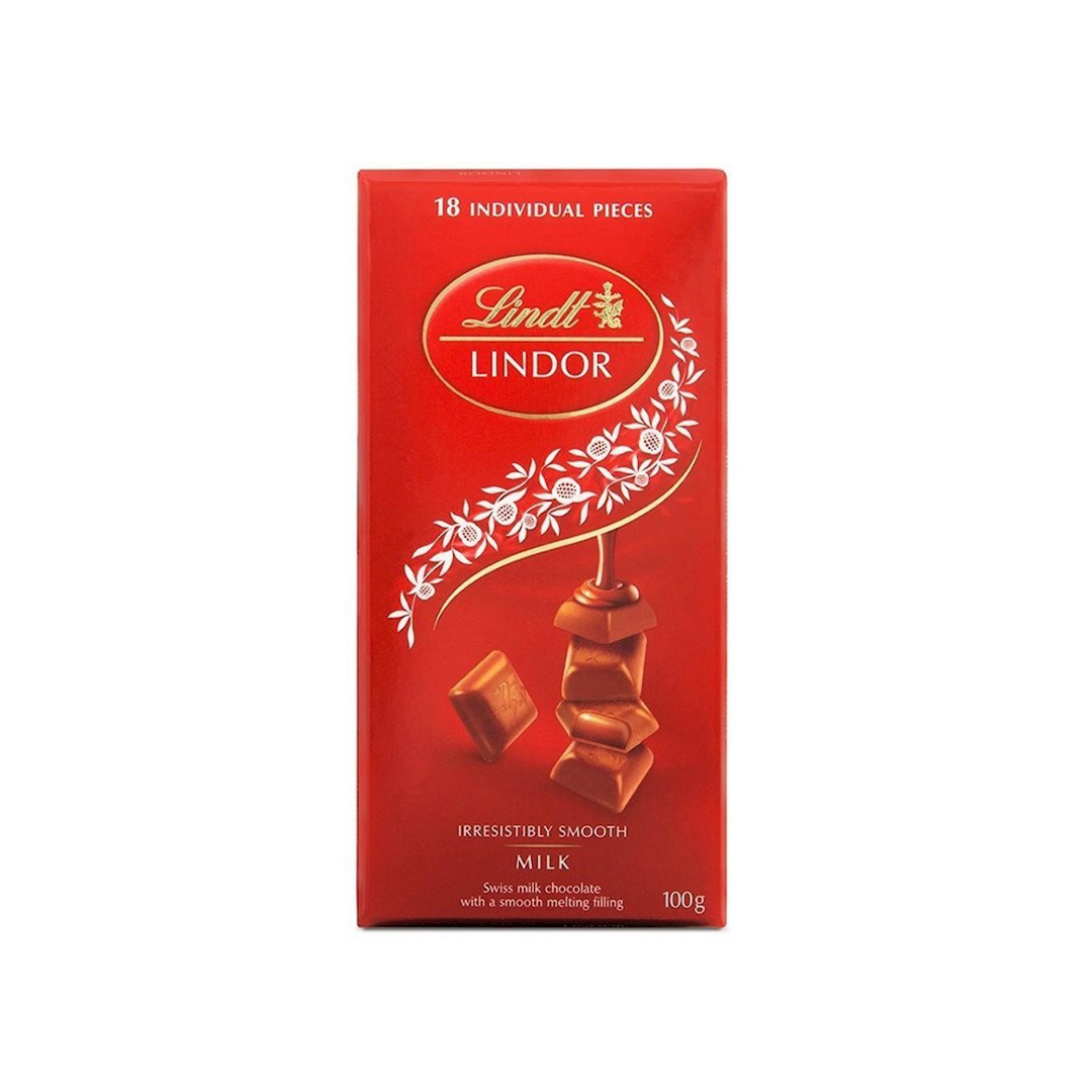 Fattal Online Buy Lindt Lindor Milk Chocolate Tablet 100g In Lebanon 9360