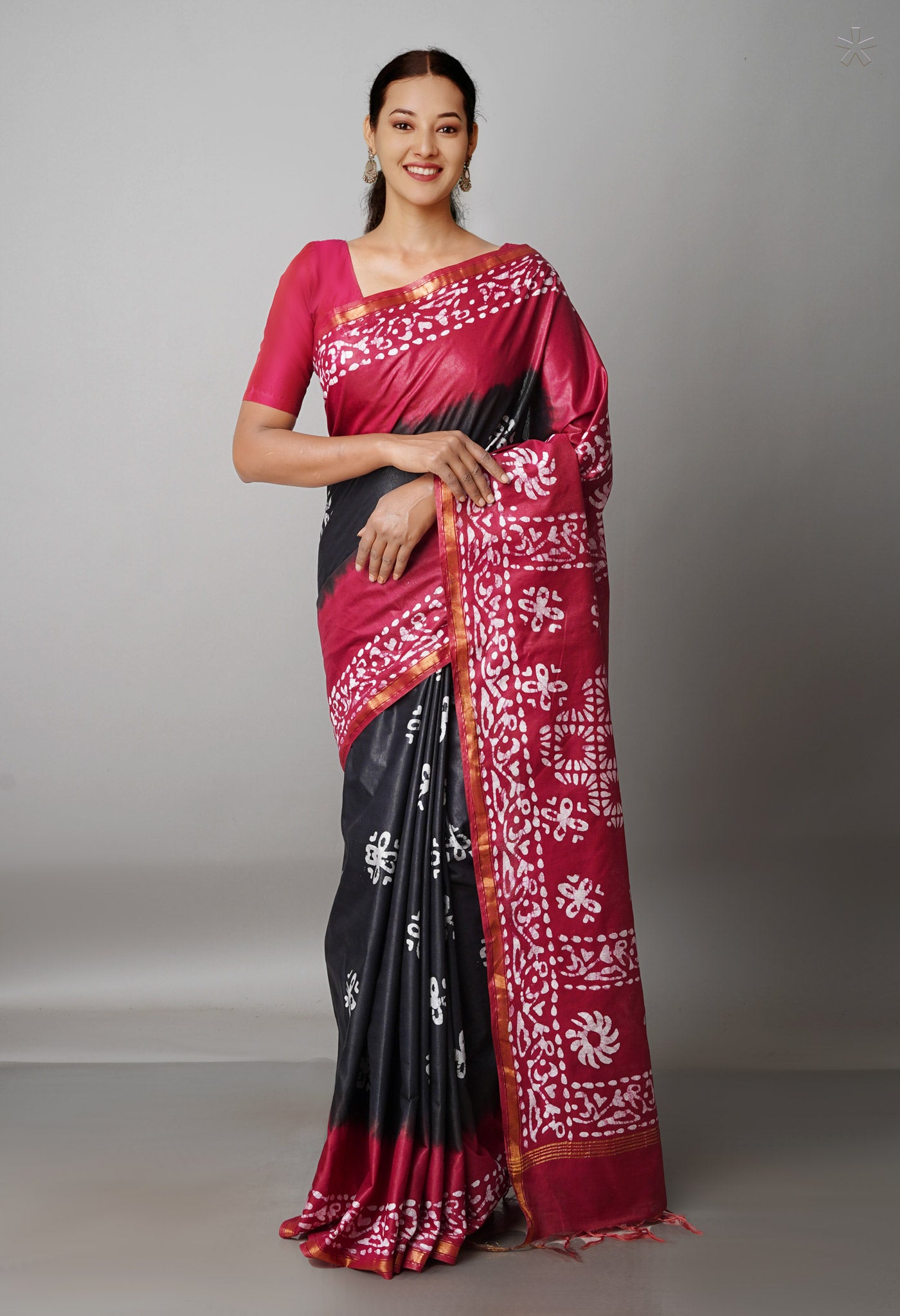 Chanderi Sarees – Buy ULTIMATE Chanderi Saree Online |Unnati Silks –  Unnatisilks