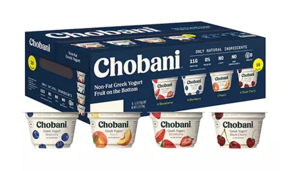 chobani paper cups