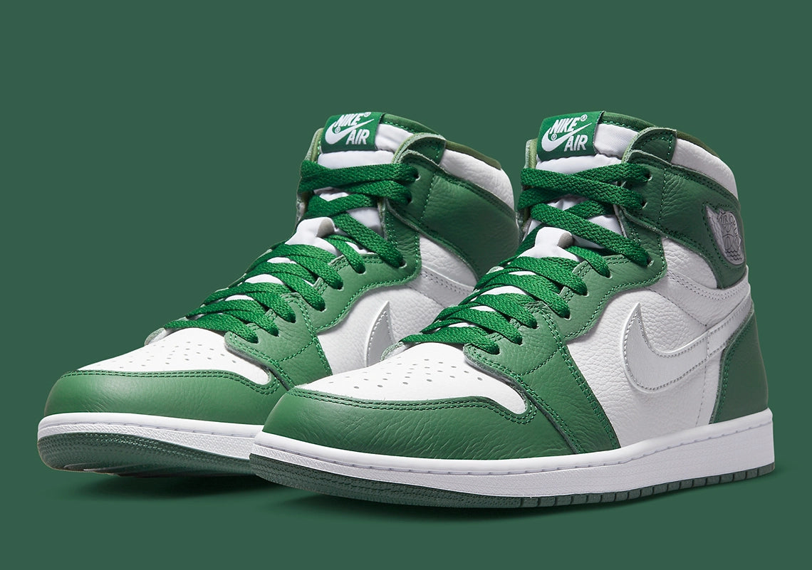 green and jordans