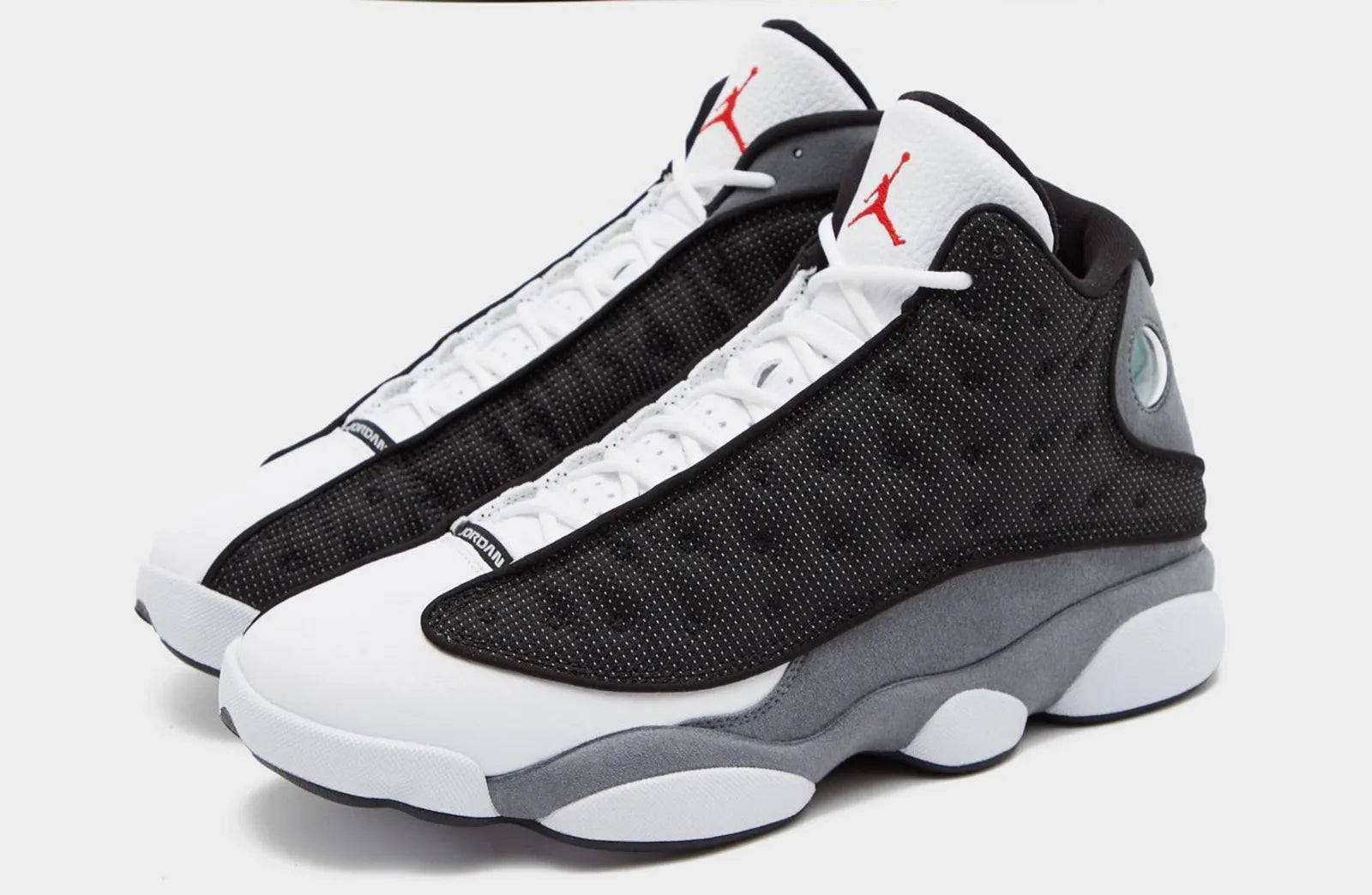 black red white jordan 13