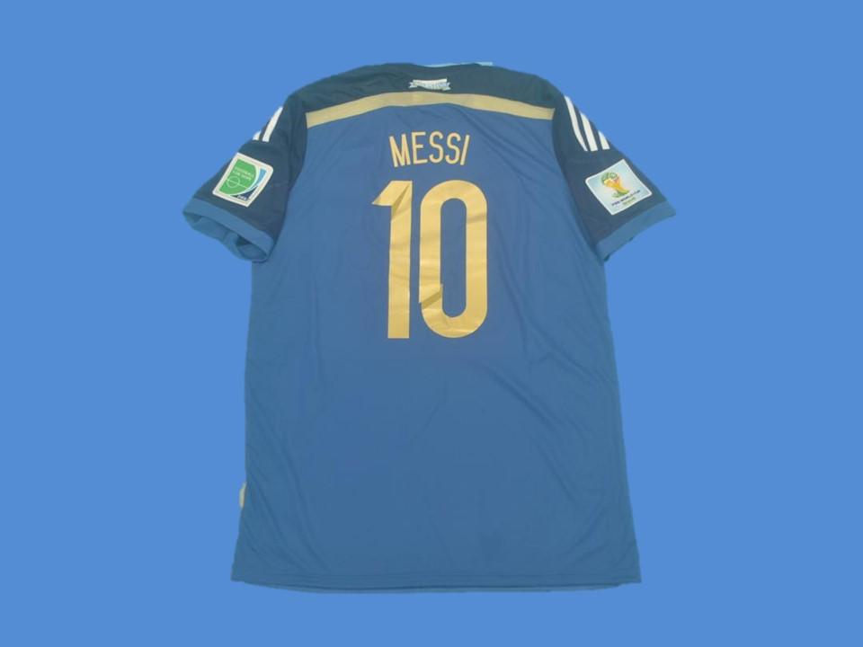 messi argentina away jersey 2014