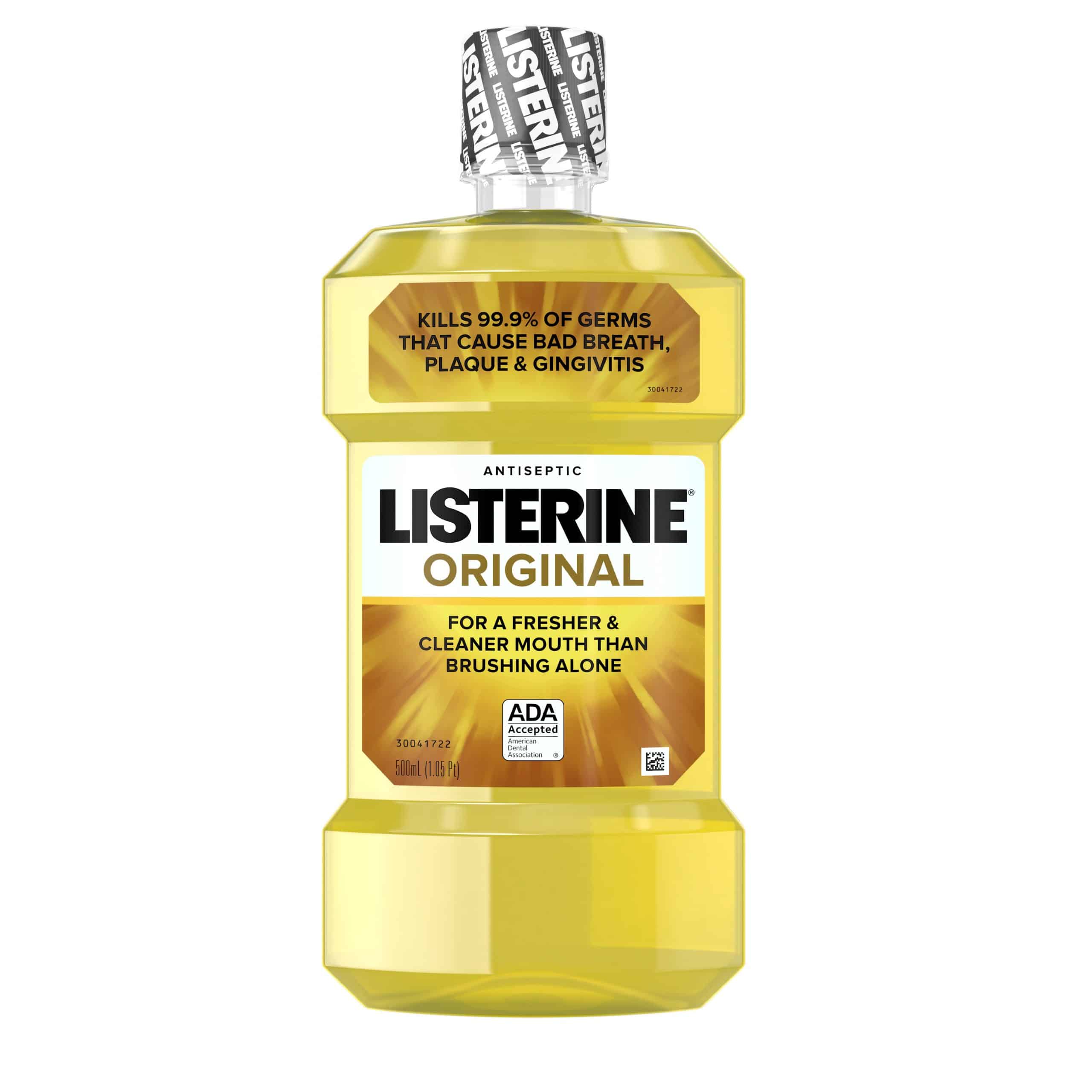 Listerine Original Antiseptic Oral Care Mouthwash, 1.5 L