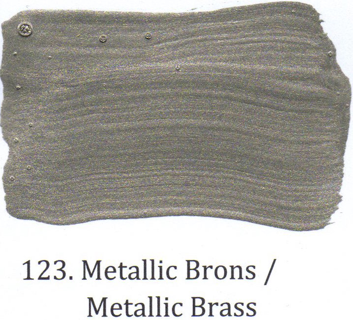 pion eiland staal 123. Brons - metallic verf l'Authentique
