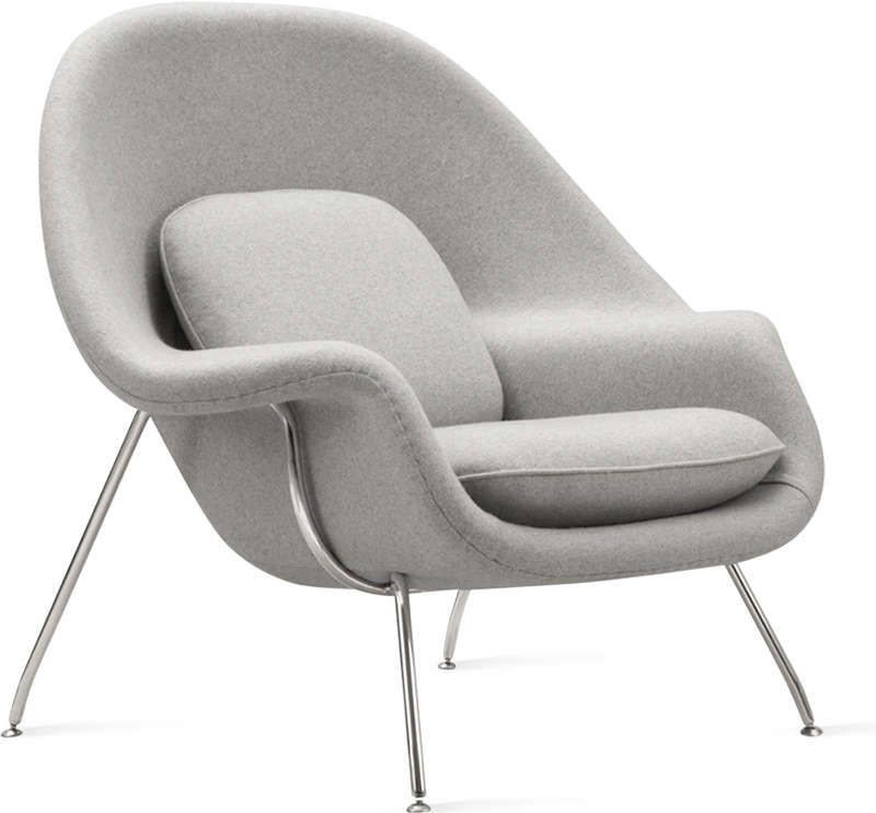 womb chair grey