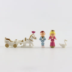 Complete Polly Pocket, Starlight Castle, 1990s Vintage Toys, Slightly Faded Top