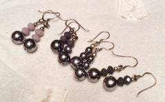 Vintage Dangle Earrings Sterling Silver 1970s Vintage Jewelry