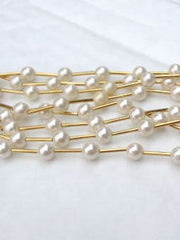 NOW SOLD Pearl Necklace, Multi Strand, Modernist, Avon, Retro Vintage Jewelry, Gift for Her