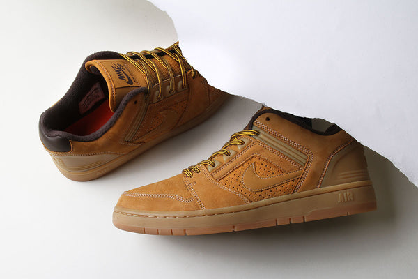 nike sb air force 2 low premium wheat