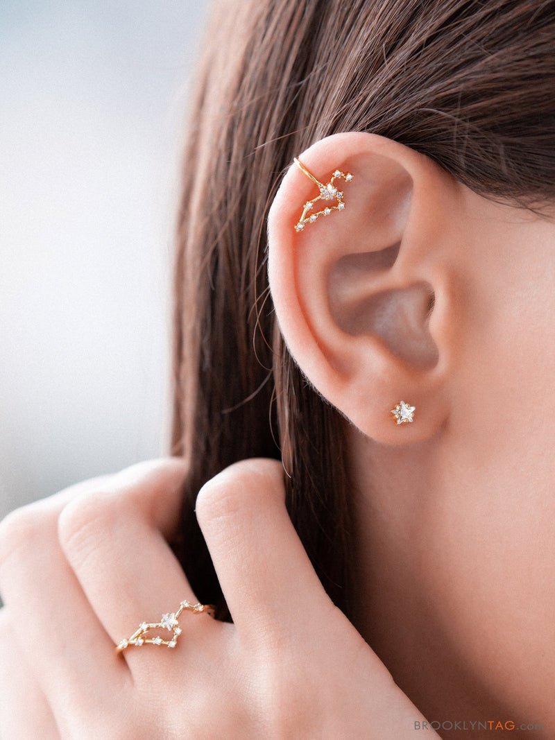Leo Constellation Earrings