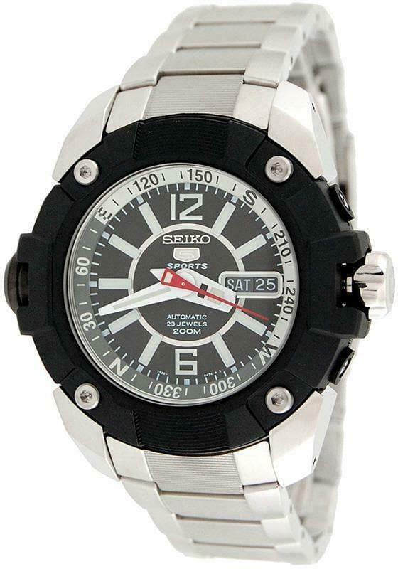 Seiko 5 Sports Pro Diver's Men's Black Dial Watch SKZ261K1 – Prestige