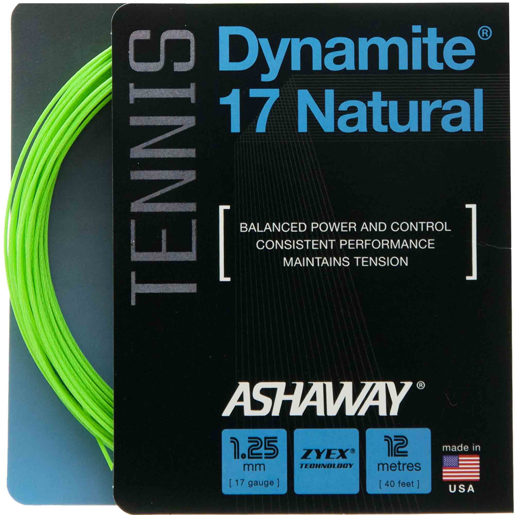 Ashaway Dynamite 17 Soft Tennis String - 12m Set