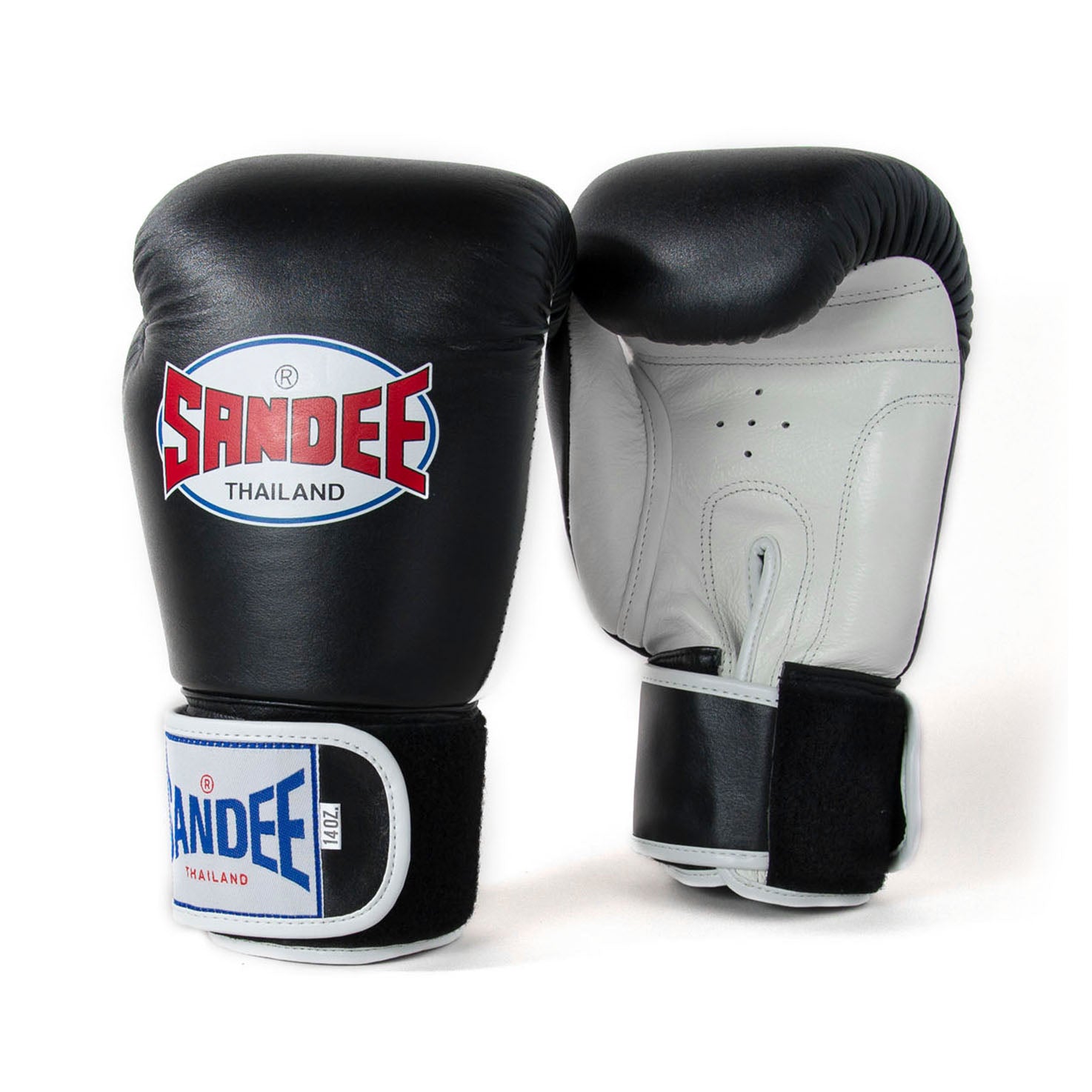 Sandee Authentic Leather Boxing Gloves