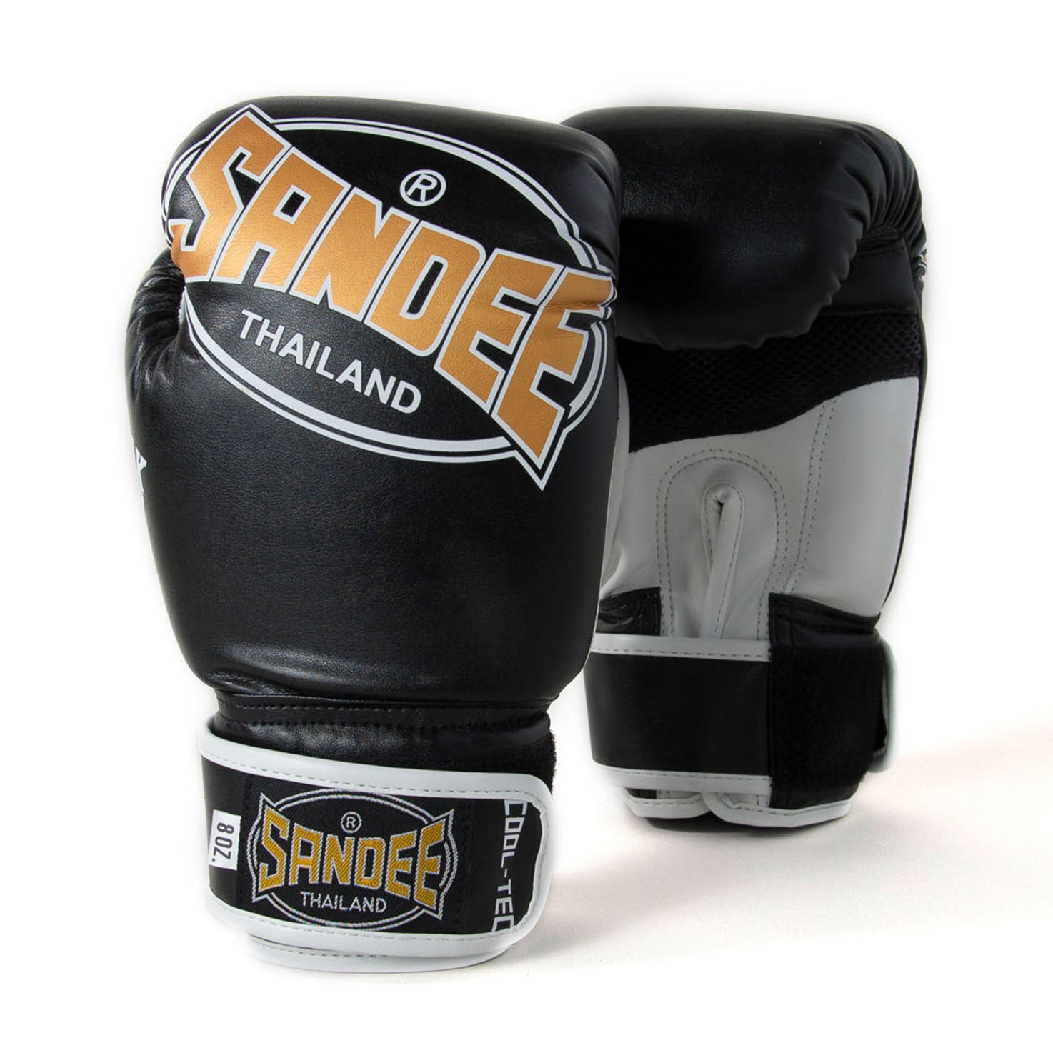 Sandee Cool-Tec Leather Boxing Gloves