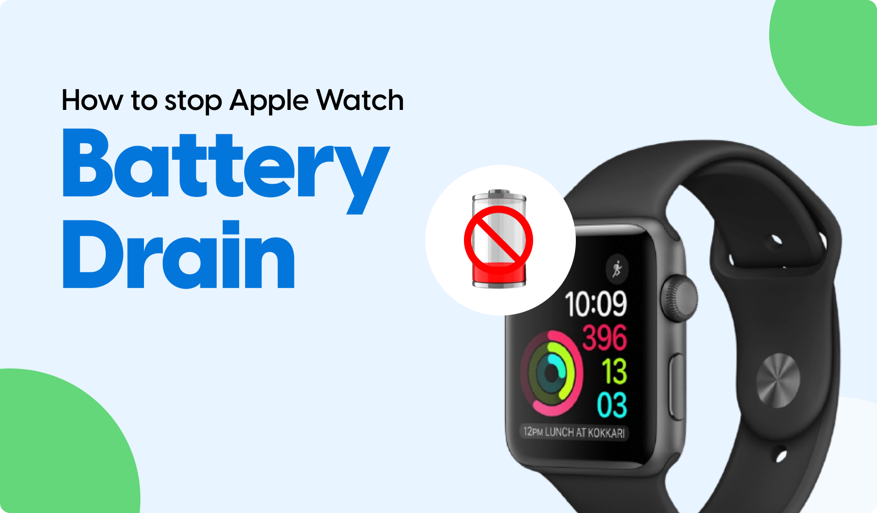 Apple Watch Battery Drain How To Fix!