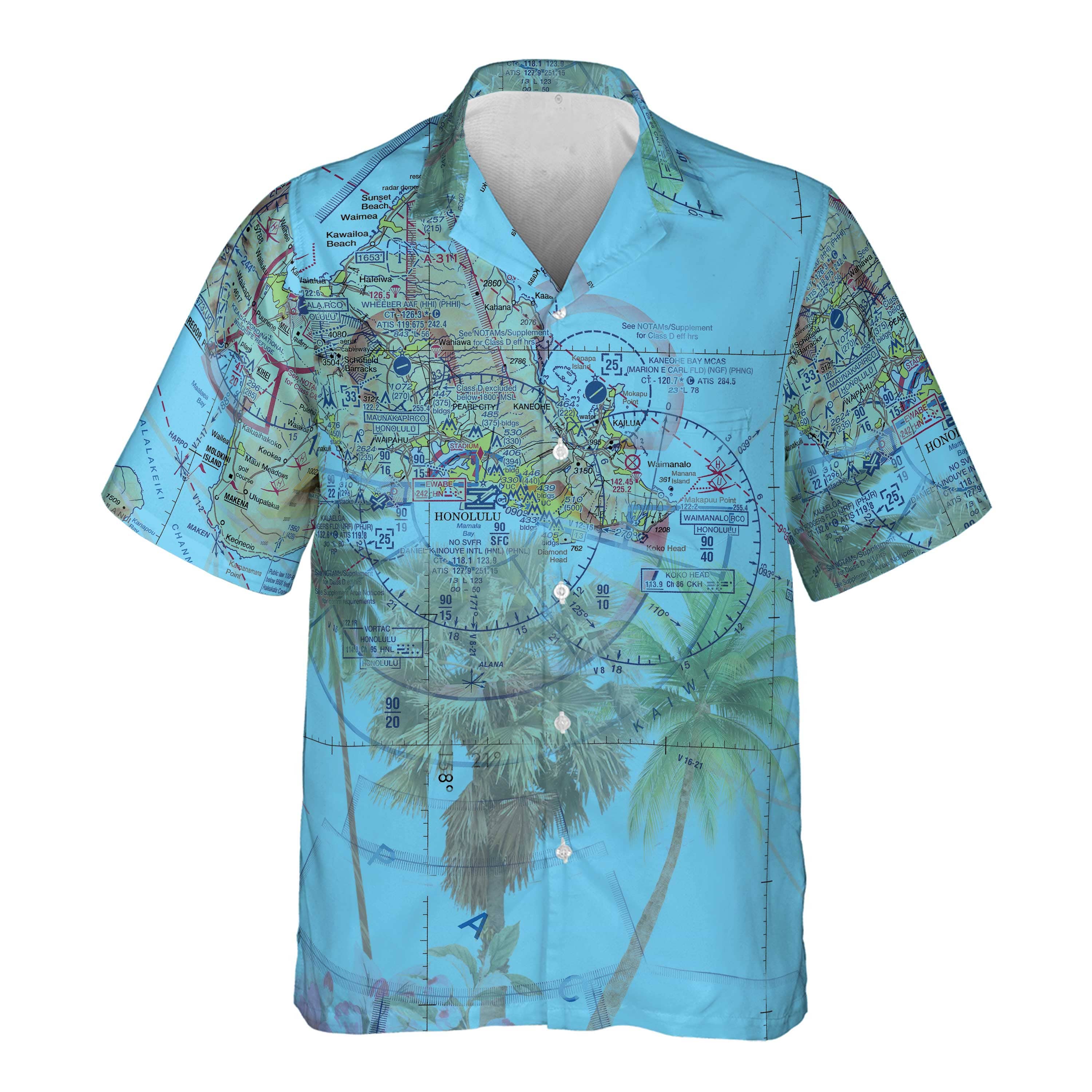 The Hawaiian Blue Sky Pocket Shirt