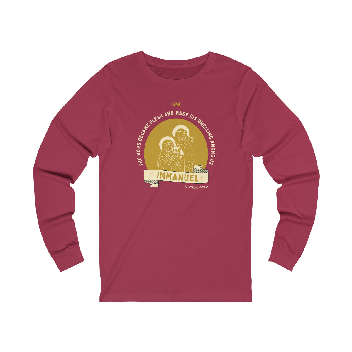 The Word Became Flesh Long Sleeve Tee