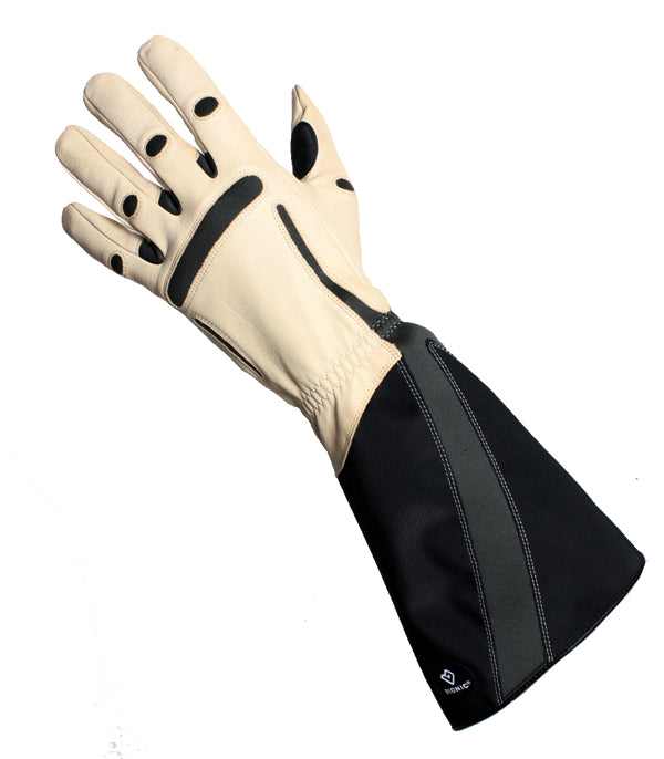 Town & Country TGL415 Deluxe Premium Leather Gauntlet Mens Gardening Gloves 