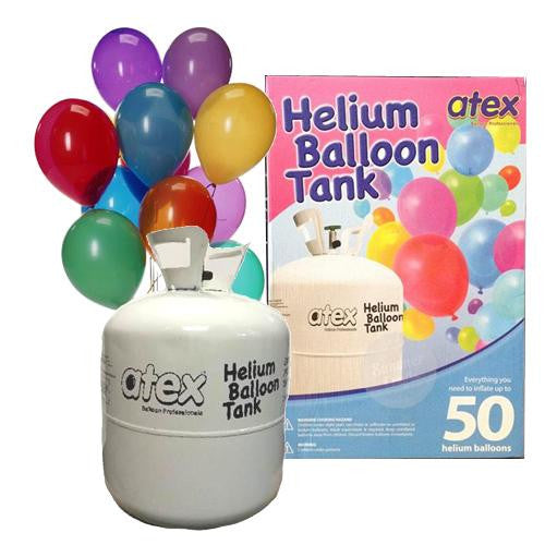 gas for balloons party