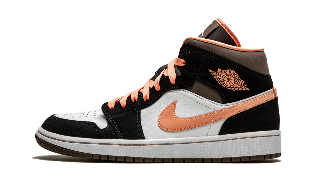 jordan peach and black