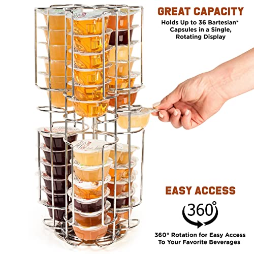 Storage Carousel for 36 Bartesian Cocktail Capsules