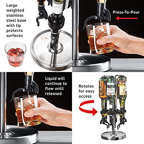 6 Bottle Liquor Dispenser