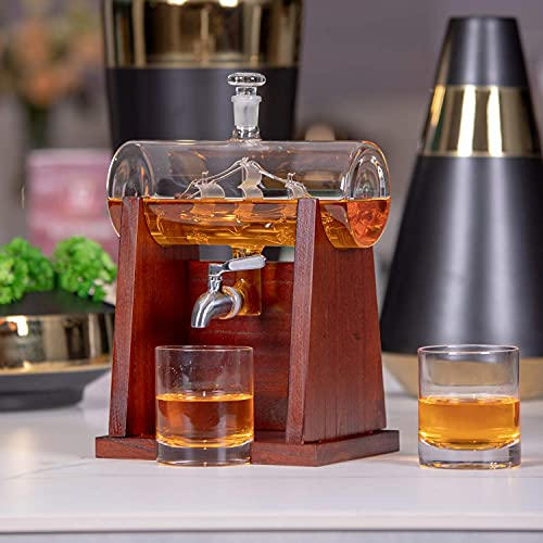 Jillmo Whiskey Decanter Set