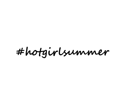 9. "Hot Girl Summer: Electric Blue Hair Edition" by @hotgirlsummer - wide 6