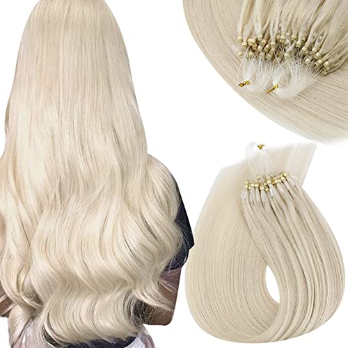 Sunny Hair Extension Platinum Blonde Micro Link Hair Extensions Pre Bo –  NinthAvenue - Europe