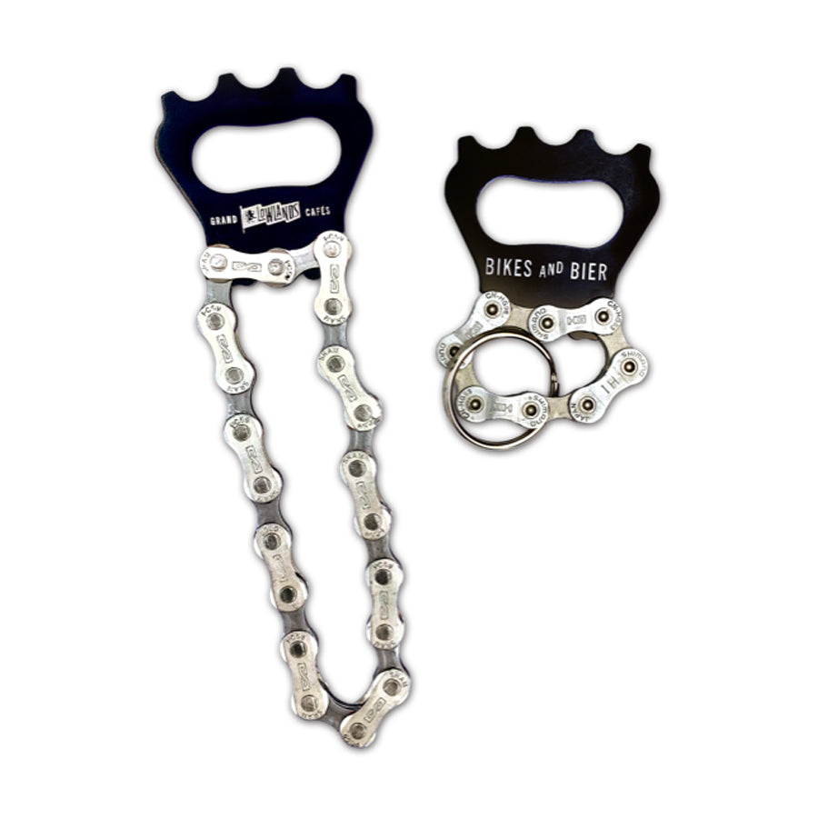 Resource Revival Bicycle Chain Key Chain Bottle Opener 