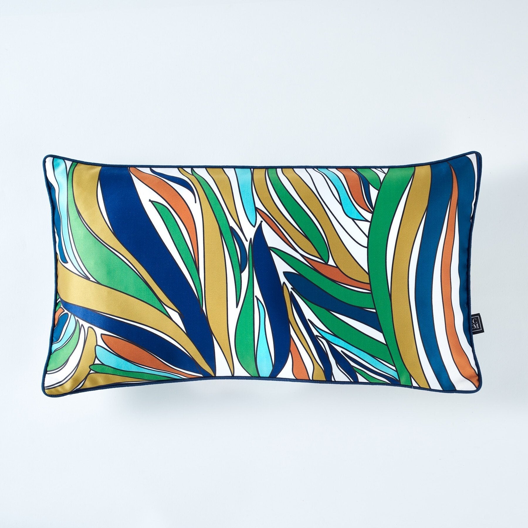 KCCM | verdant melody cushion | green