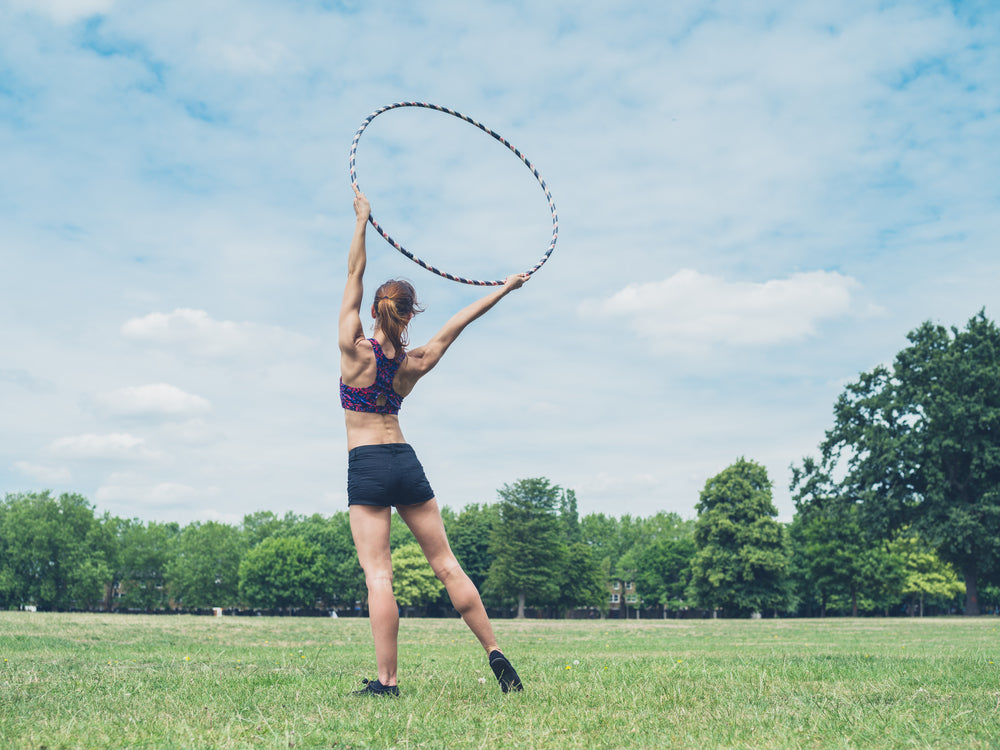 hula hooping