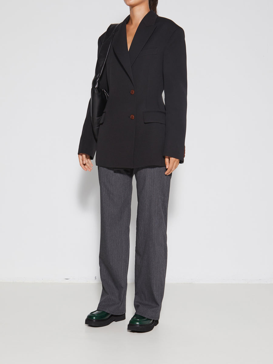 Acne Studios - Double Breasted Suit Jacket in Black – stoy