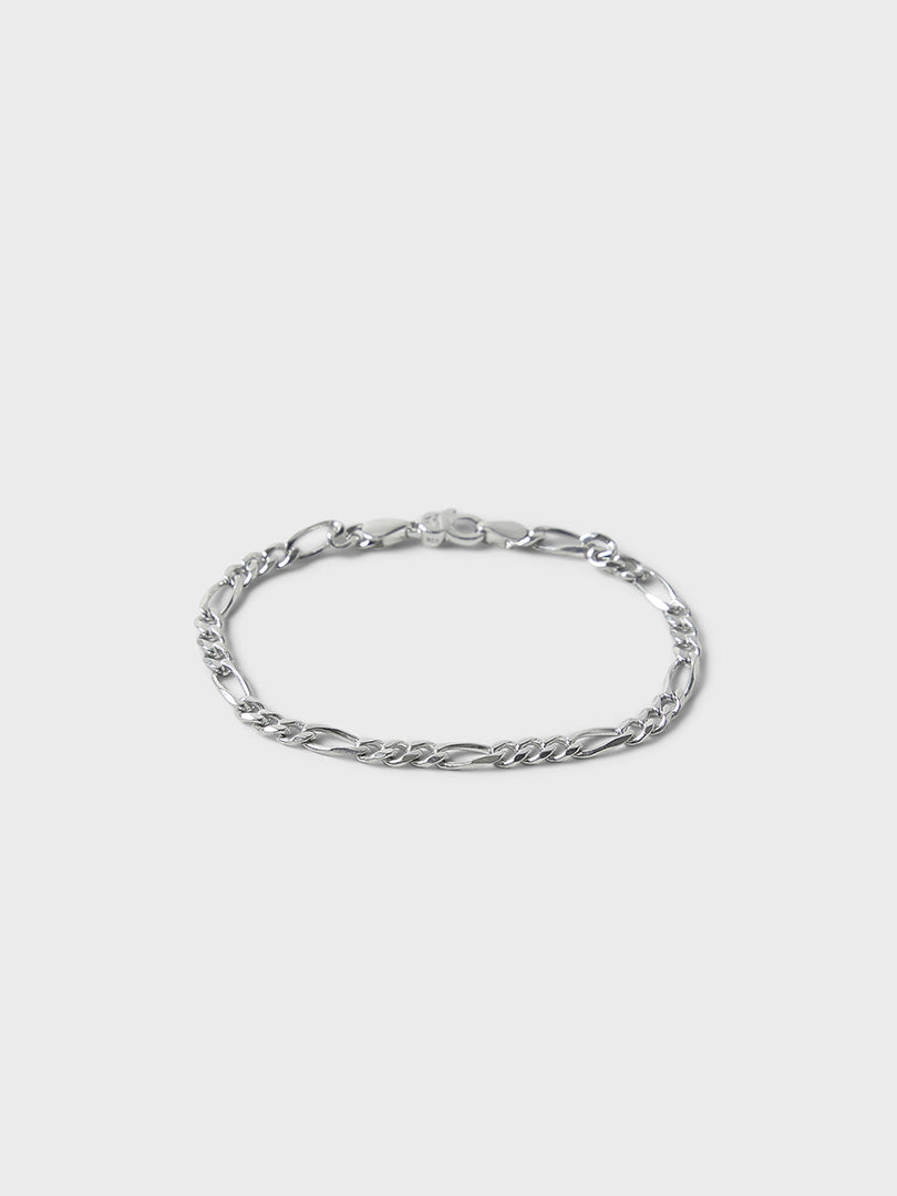 Tom Wood - Figaro Bracelet Thick in 925 Sterling Silver – stoy