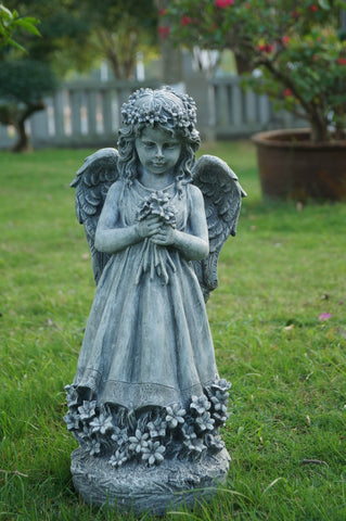 Blissful Angel Statues to emulsify the beauty & Cool Interiors & Exteriors