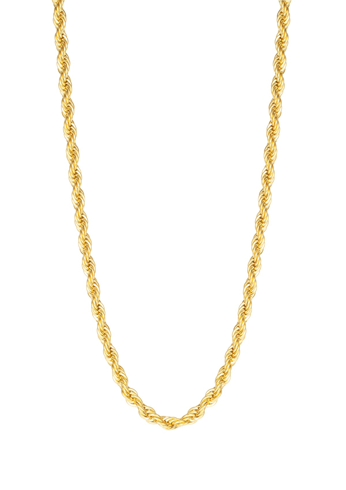 twisted rope gold chain