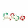 Hand Felted Peppermint Napkin Rings, Set of Four - Nepal