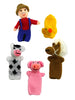 Old McDonald Finger Puppets Set of 5 - Peru