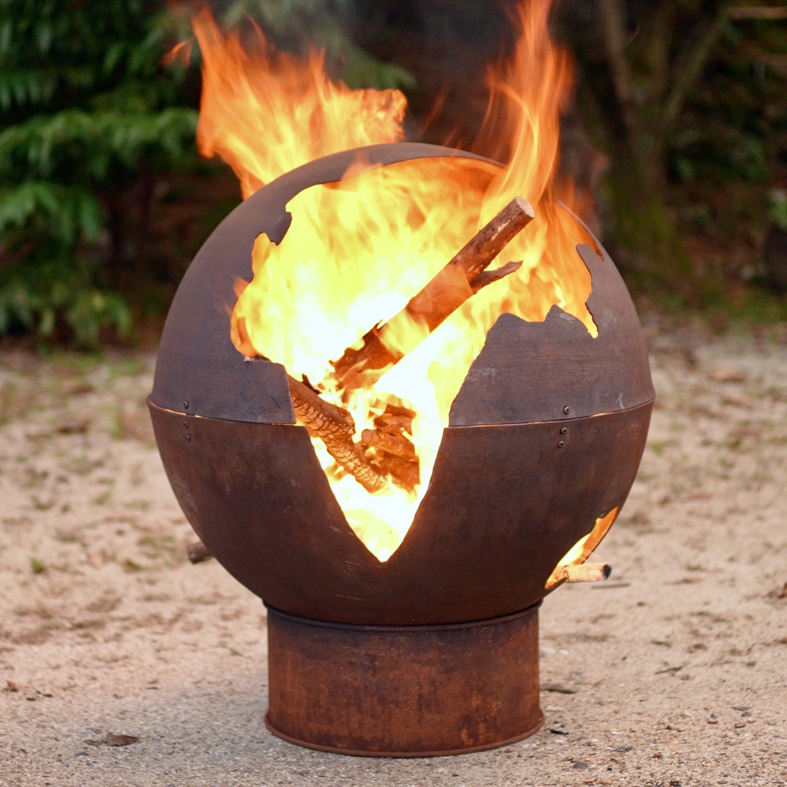 Fire Pit THE EARTH ファイヤーピット・ジ アース Rust color – cacomoca