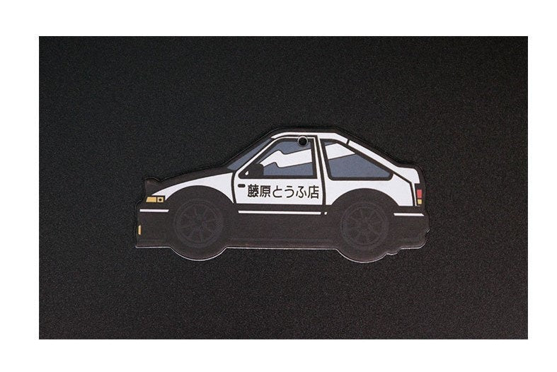 Initial D Car Air Freshener | Rear View Mirror Hanging Anime Decor | W –  NanamiAnimeStudio