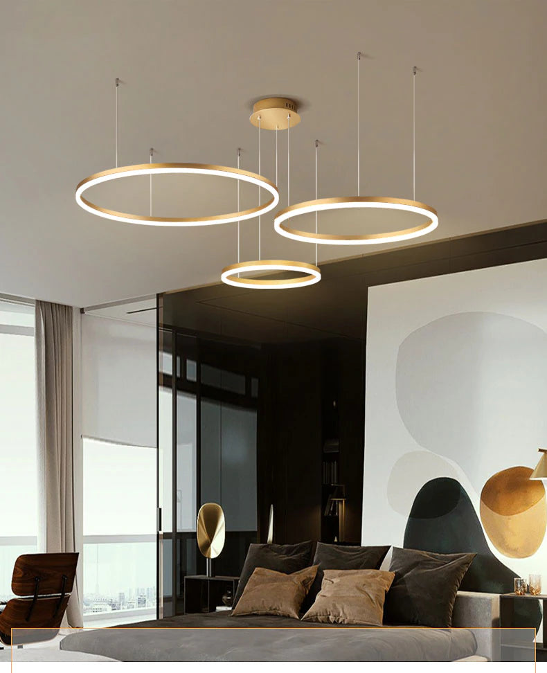 Gezamenlijk Druif deken Gouden moderne plafondlamp – Lampfabriek
