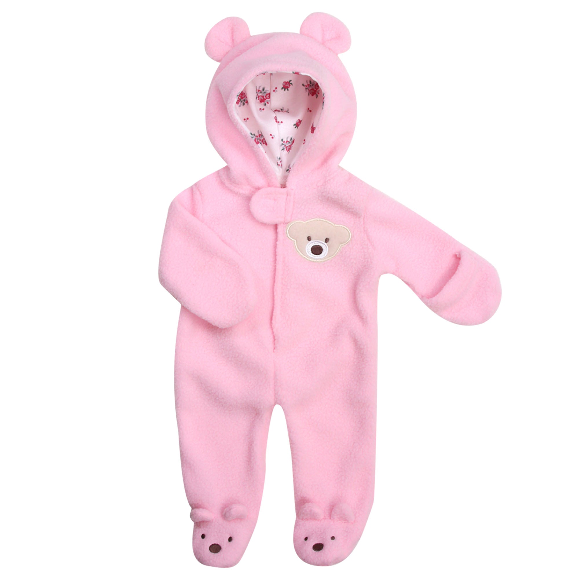 fleece snow suit