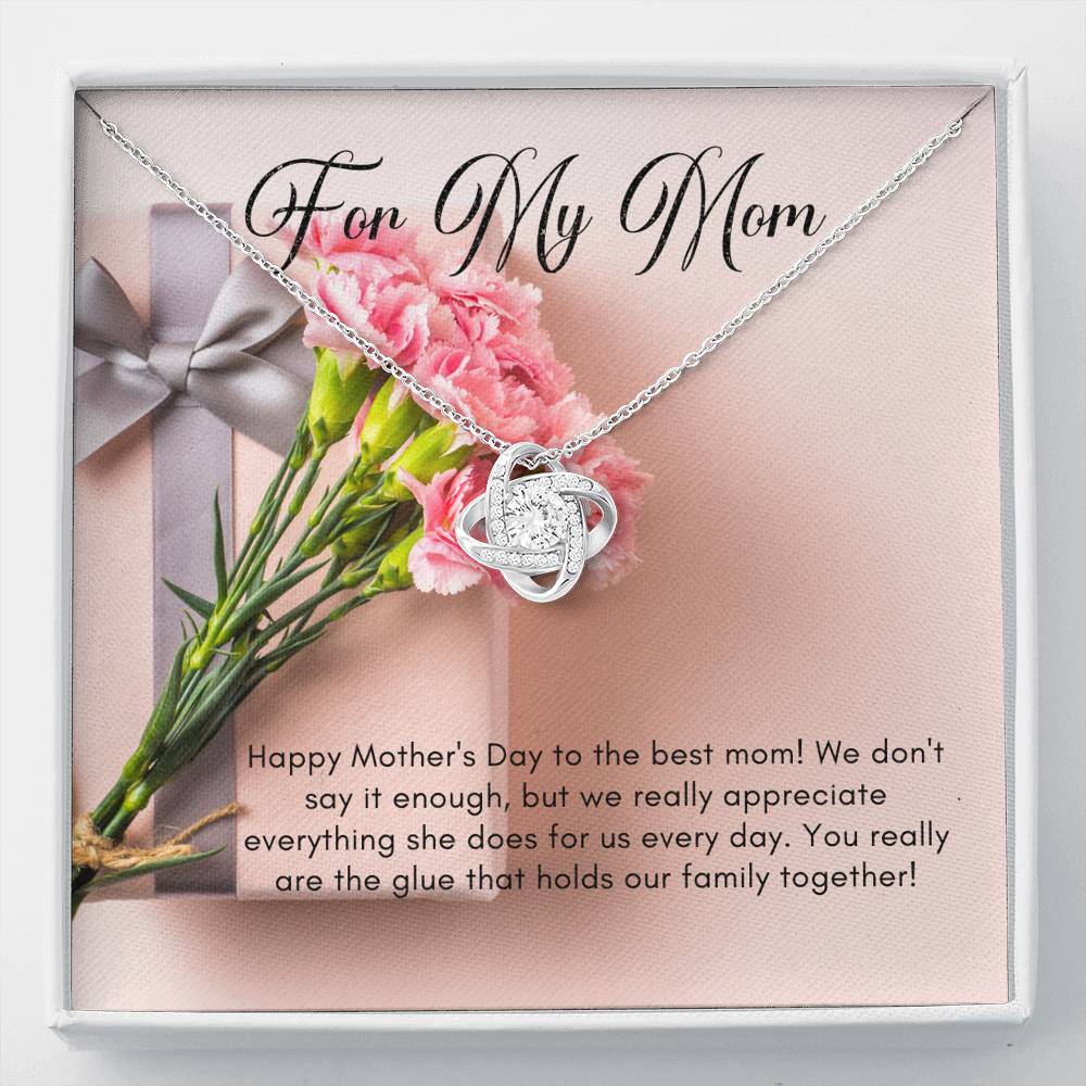 Love Knot Necklace - A Gift for Mother's Day – 247Wish4You
