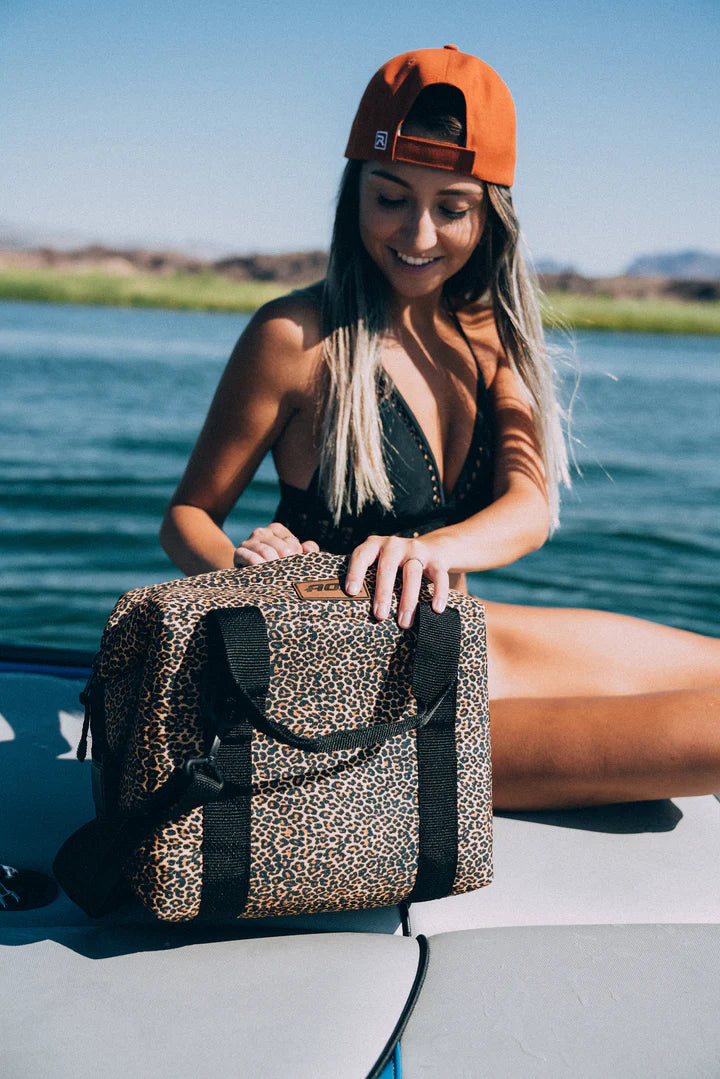 AO Coolers Leopard Canvas Cooler