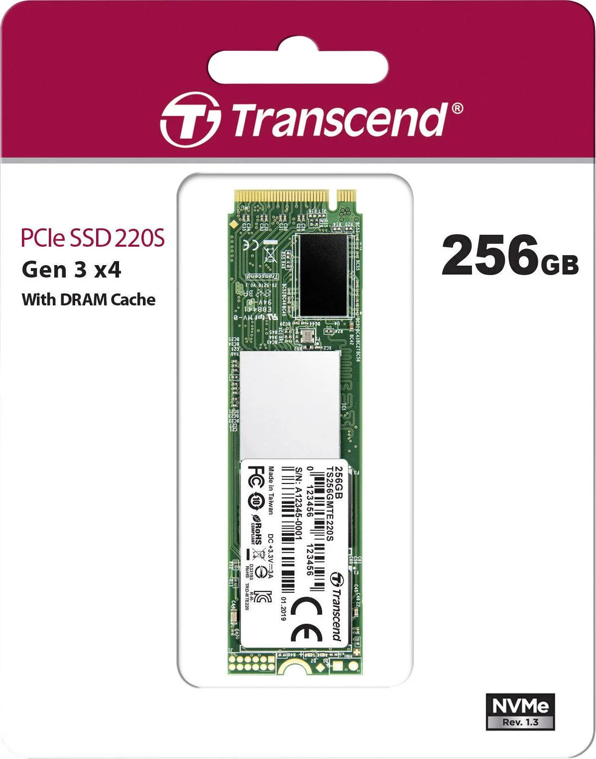 Transcend PCIe SSD
