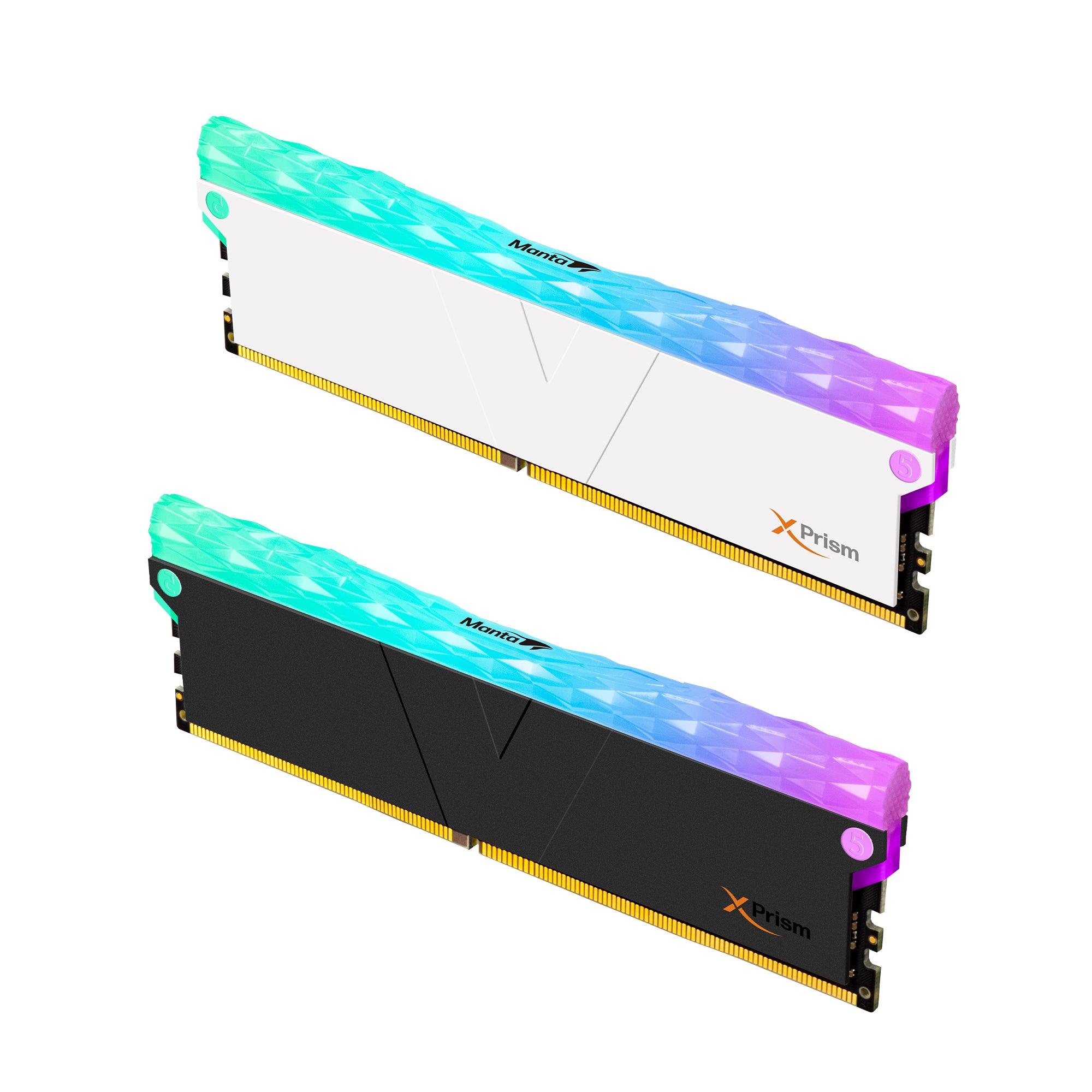 Manta] DDR5 | 32GB (Dual) | XPrism RGB U-DIMM | Gaming Memory