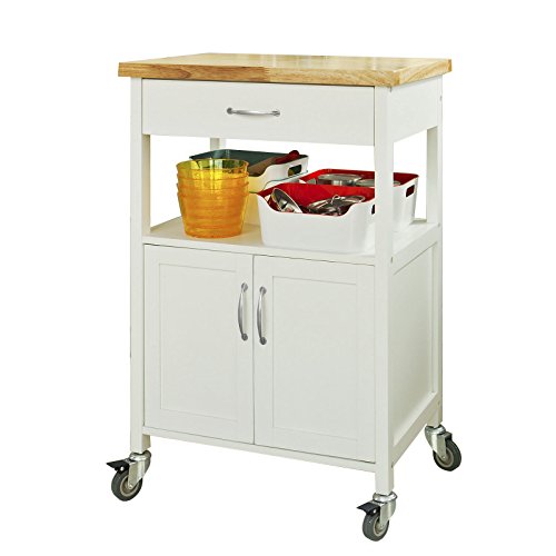 SoBuy® Küchenwagen,Küchenschrank,Getränkewagen fürs Büro,Rollwagen FKW22-WN 