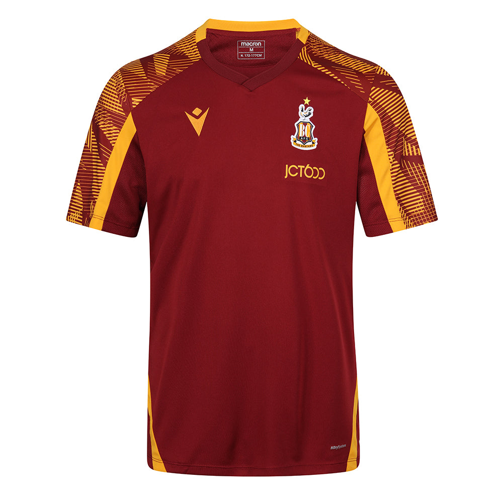 bradford city training top