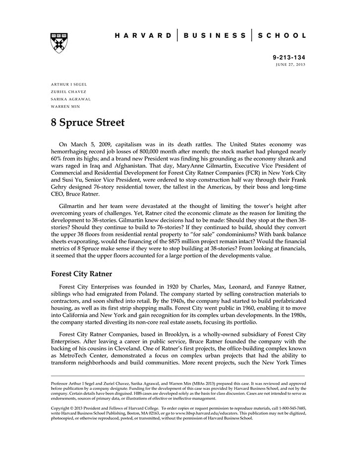 8 Spruce Street